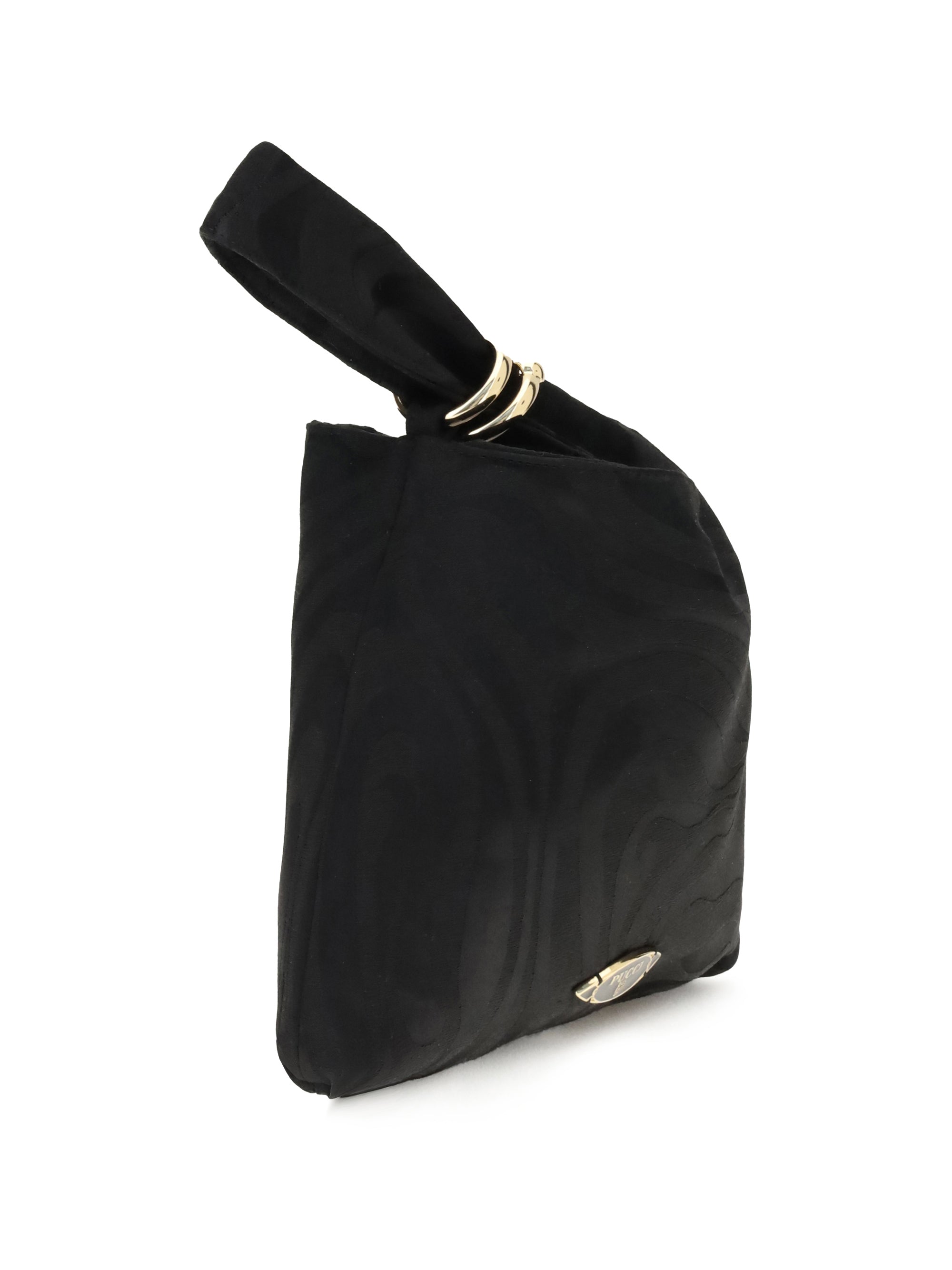 emilio silk clutch bag