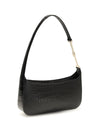 small crocodile-print shoulder bag