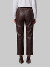 sarah brown leather pants