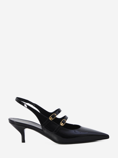 CELINE 36½ mary jane slingback pumps