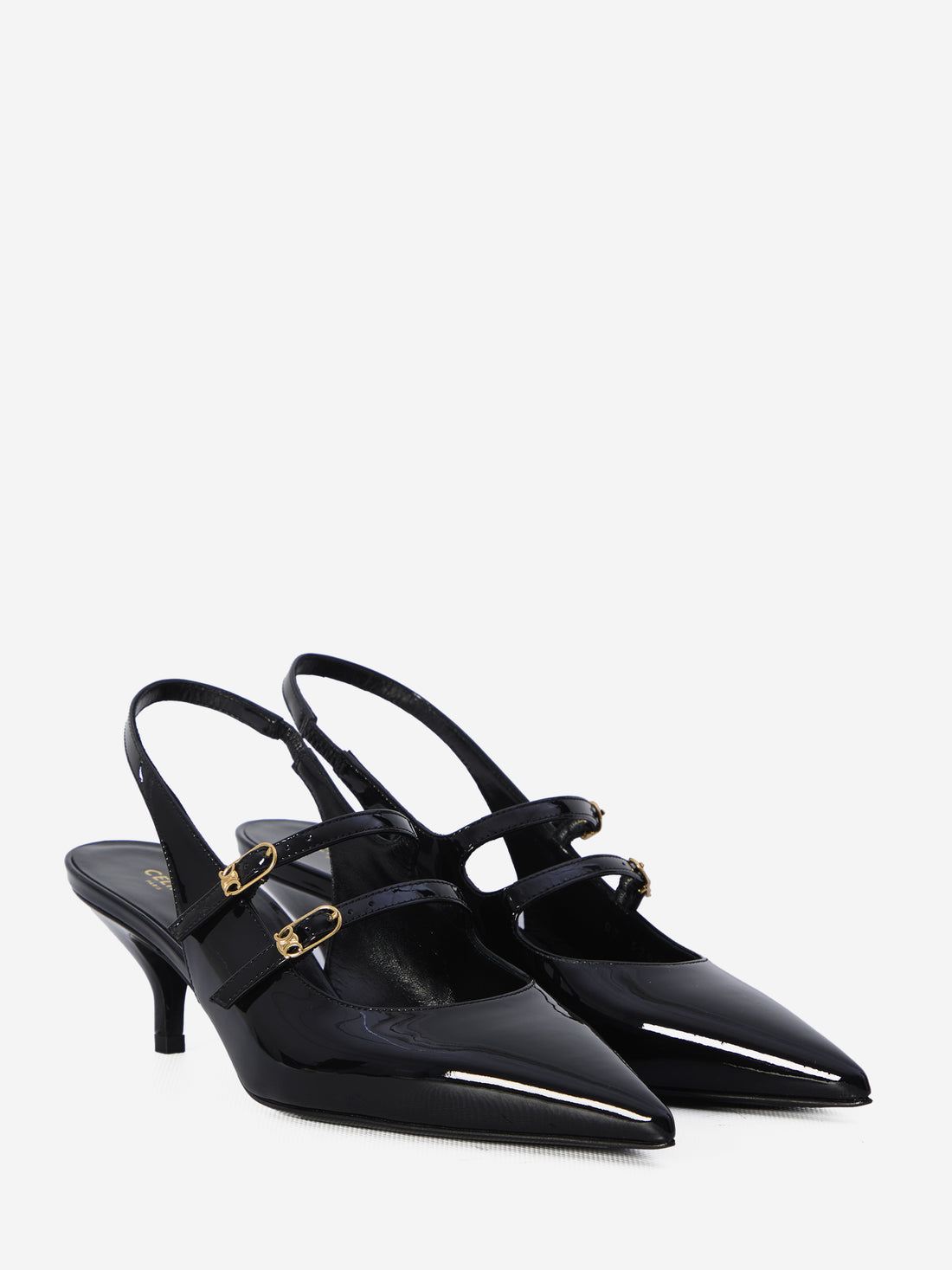 CELINE 36½ mary jane slingback pumps