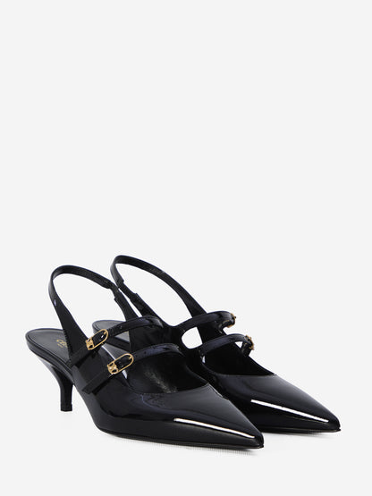 CELINE 36½ mary jane slingback pumps