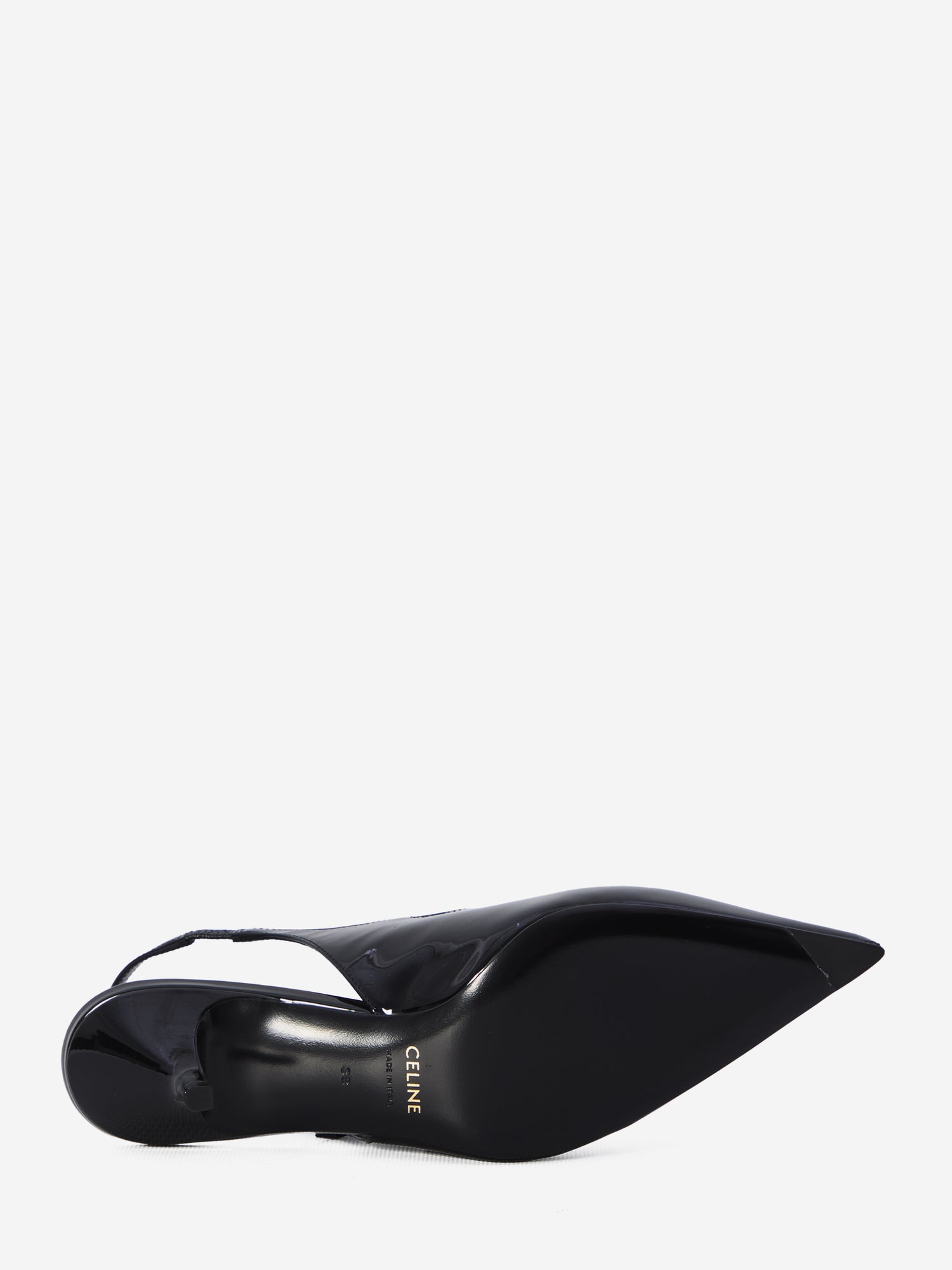 CELINE 36½ mary jane slingback pumps