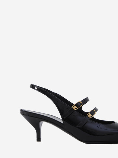CELINE 36½ mary jane slingback pumps