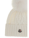 wool and cashmere beanie with pom-pom