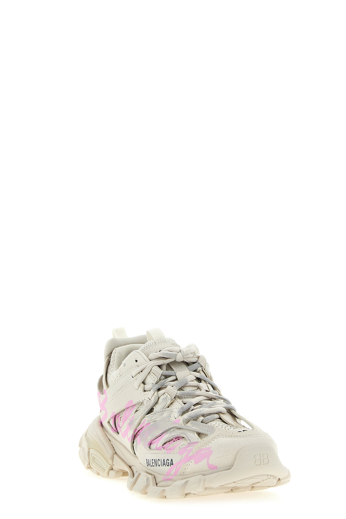 BALENCIAGA 36 track mesh and nylon sneakers
