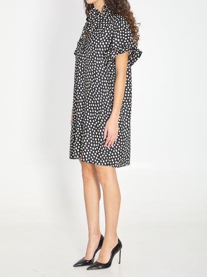 CHLOE 38 short-sleeve mini dress