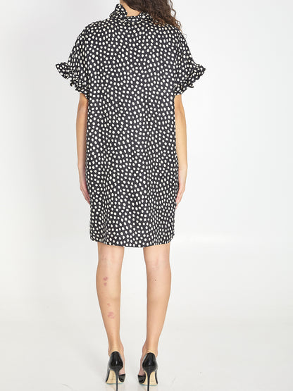 CHLOE 38 short-sleeve mini dress