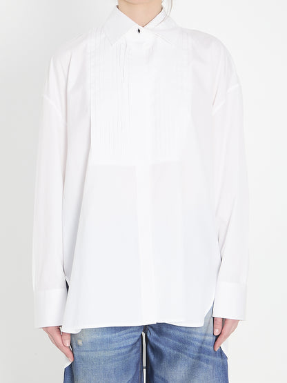 GOLDEN GOOSE S oversized cotton shirt