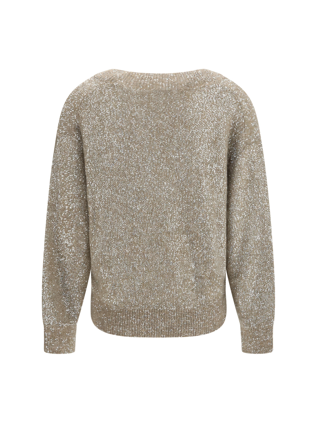 BRUNELLO CUCINELLI S sequined v-neck sweater