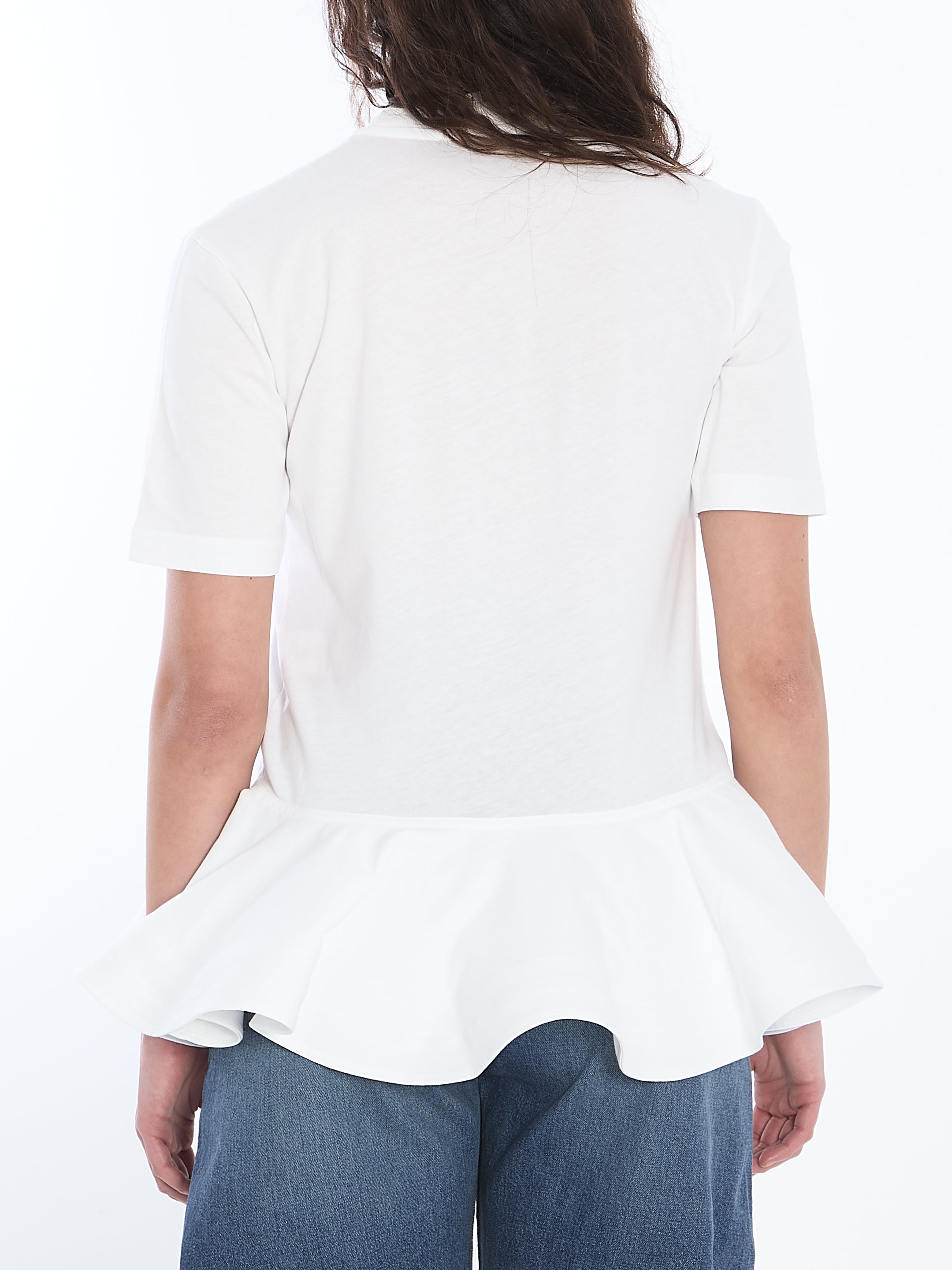 ALAIA 36 peplum t-shirt