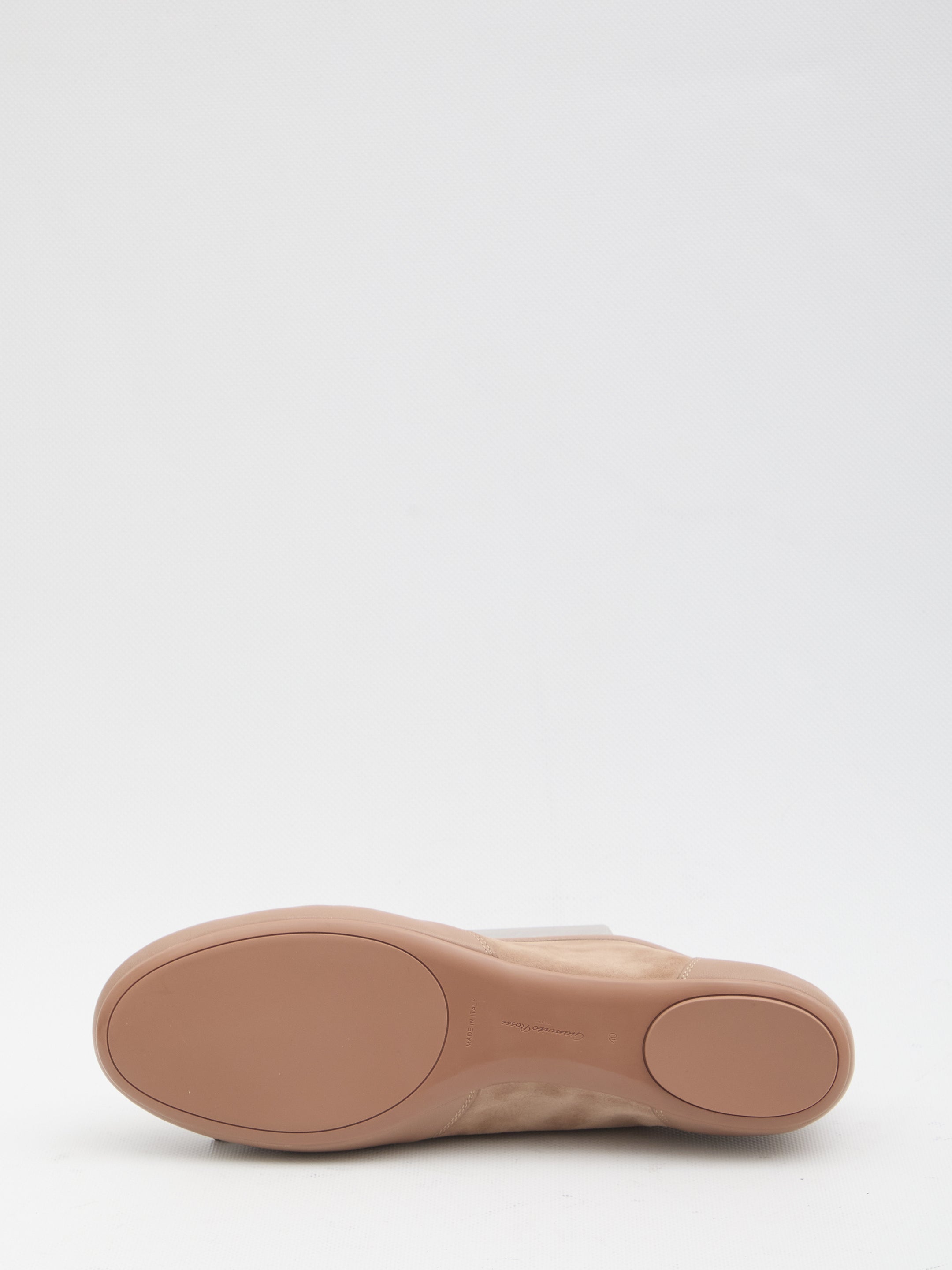 GIANVITO ROSSI 36 vault ballet flats