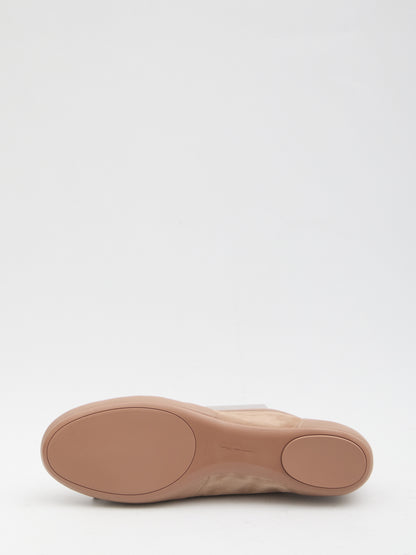 GIANVITO ROSSI 36 vault ballet flats