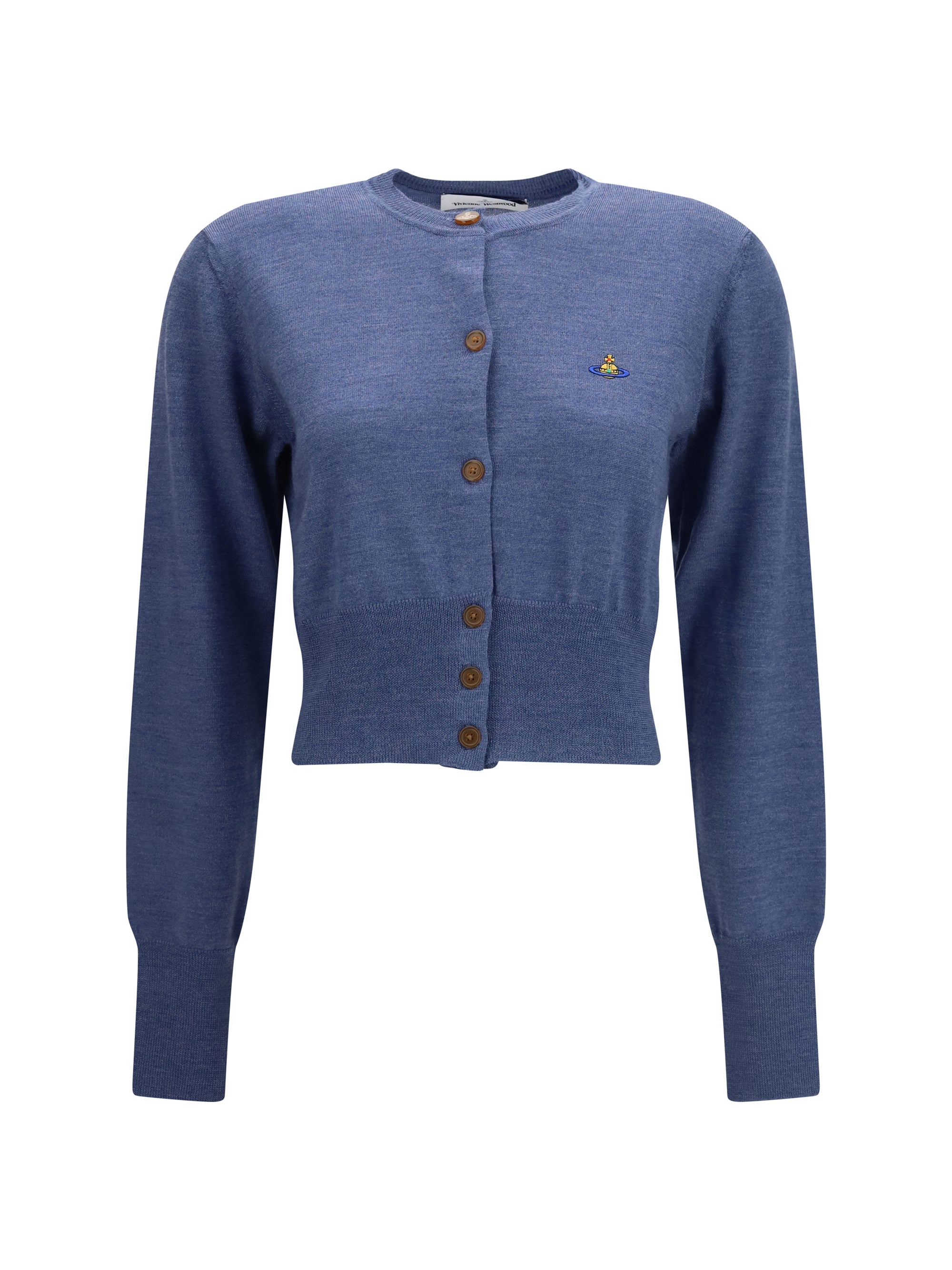 bea cropped wool cardigan
