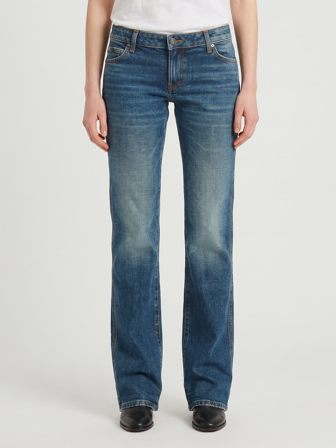 KHAITE 26 low-rise conforti  jeans
