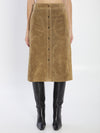 elen suede skirt