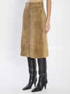 elen suede skirt
