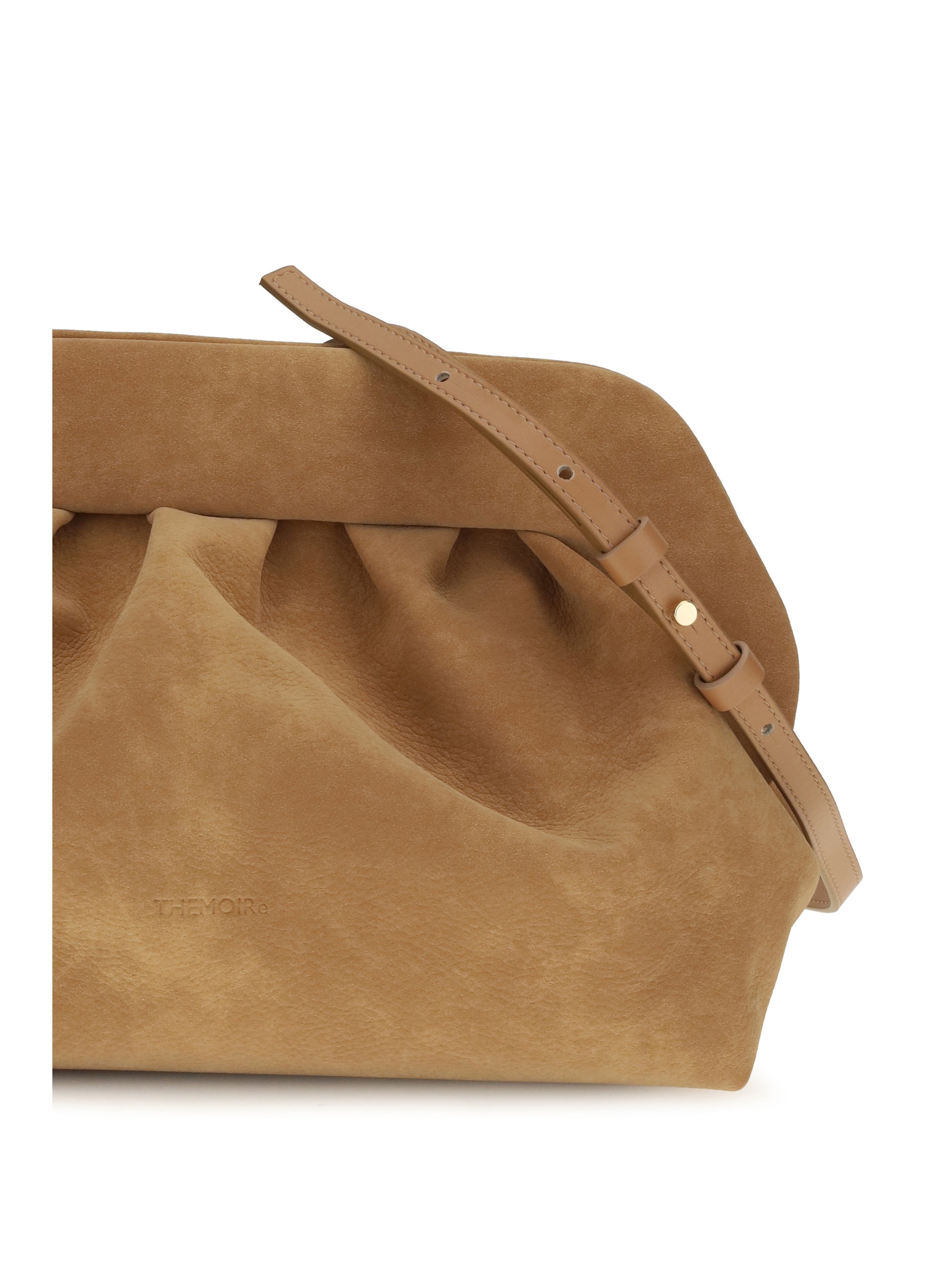 bios suede handbag