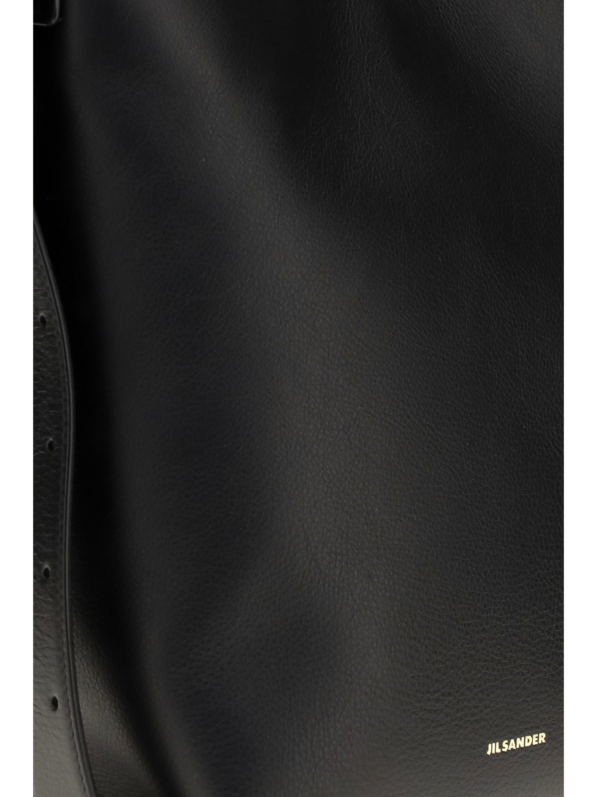cannolo leather shoulder bag