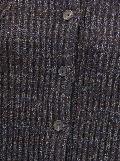 PRADA 38 crew neck sweater with button closure