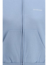 BALENCIAGA M back zip-up hoodie 
