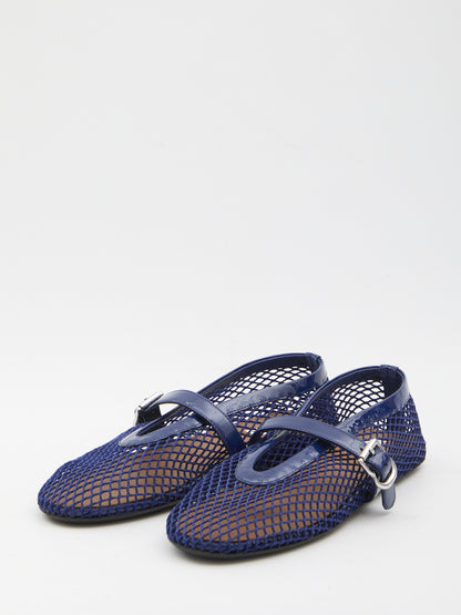 ALAIA 36 mesh flat ballerinas 