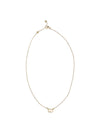ovalette necklace with swarovski crystals