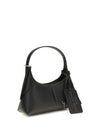 small belted sack shoulder bag