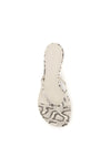 snake-print juliette thong sandals