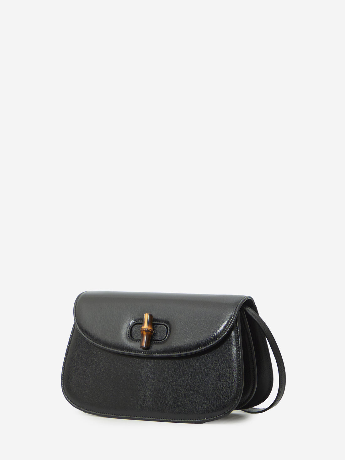GUCCI OS bamboo shoulder bag small