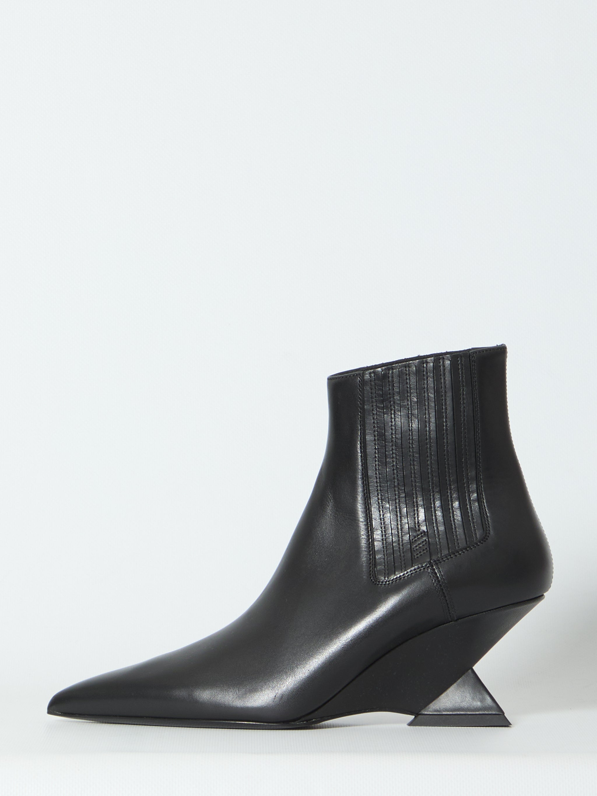 cheope black ankle boots