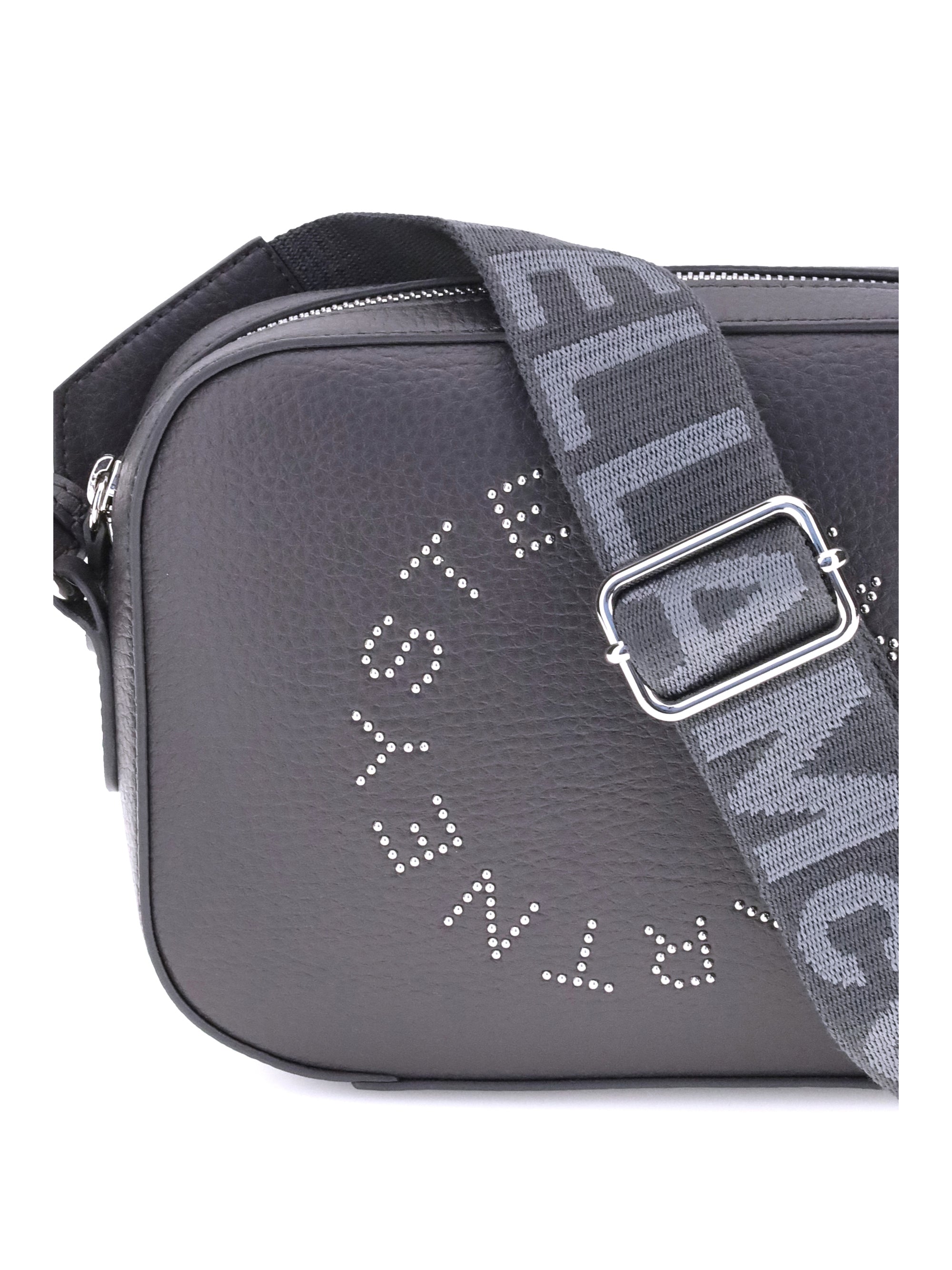 faux leather shoulder bag