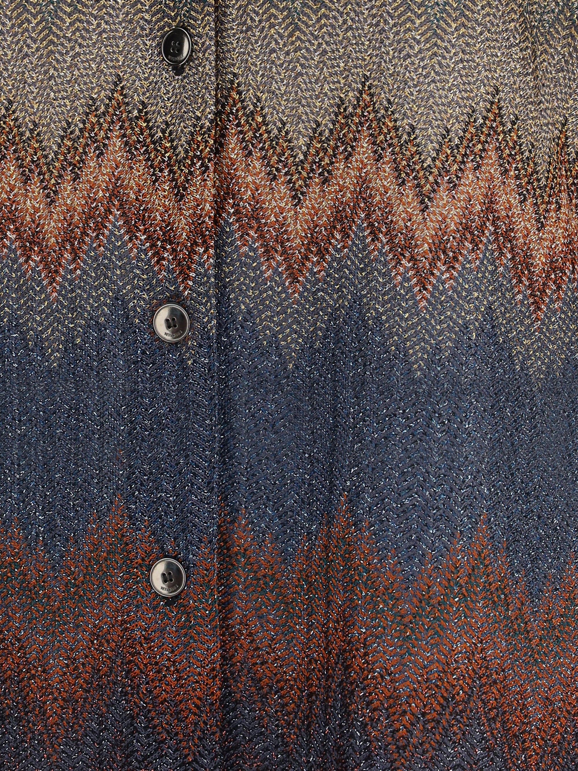 MISSONI 42 viscose snake pattern shirt