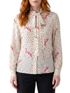 silk pludsepois bubble shirt