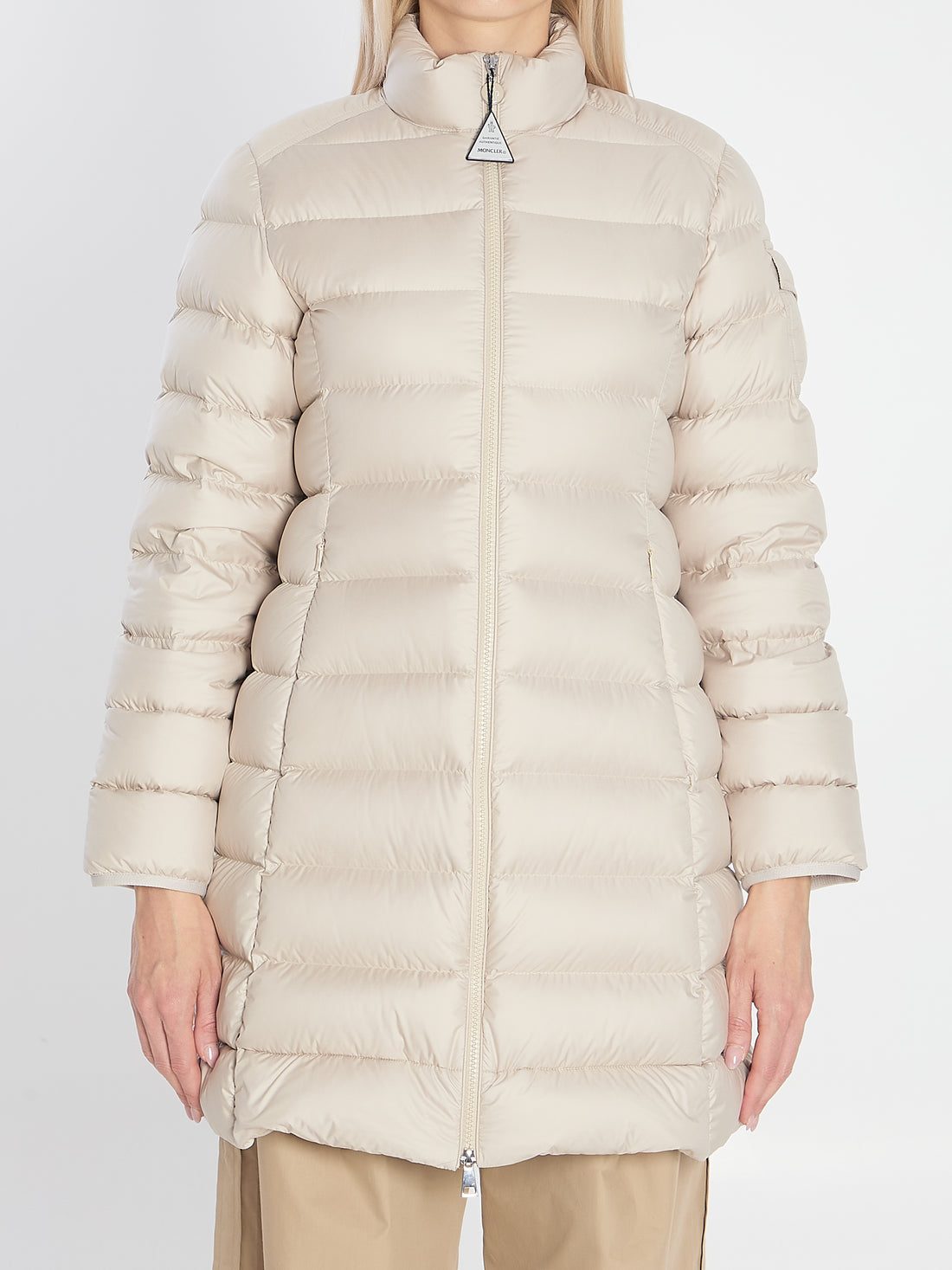 MONCLER 0 igesse midi puffer jacket 