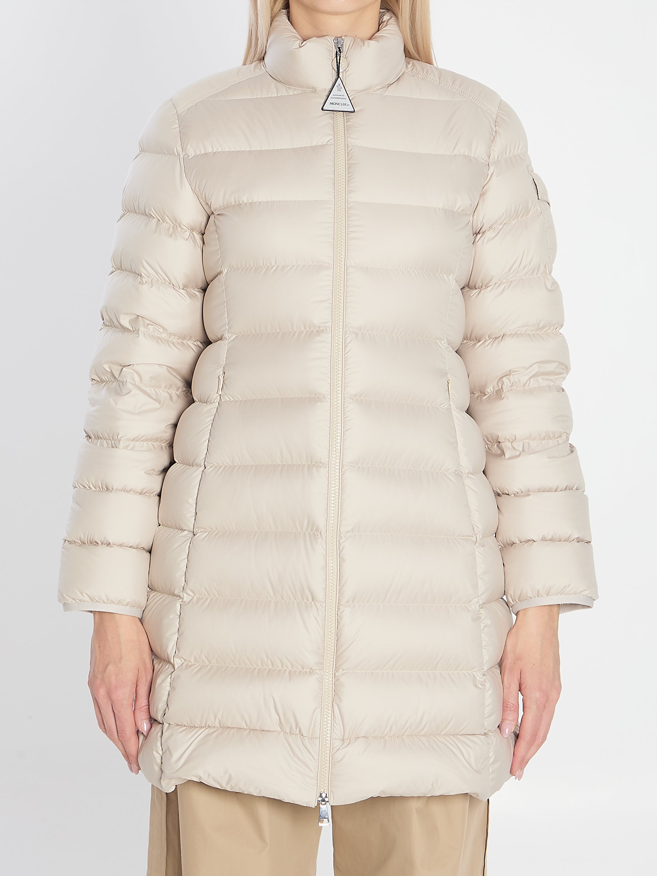 MONCLER 0 igesse midi puffer jacket 
