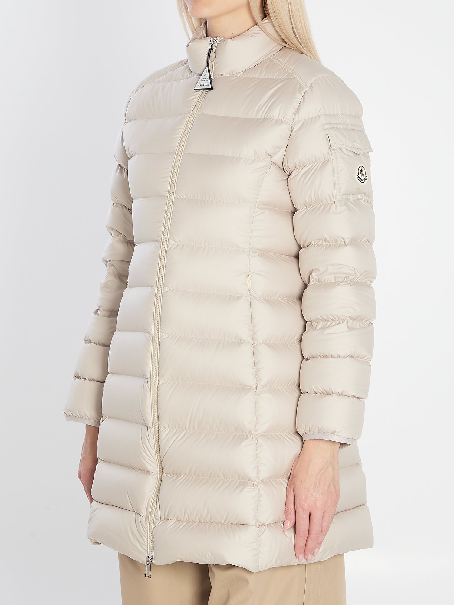 MONCLER 0 igesse midi puffer jacket 