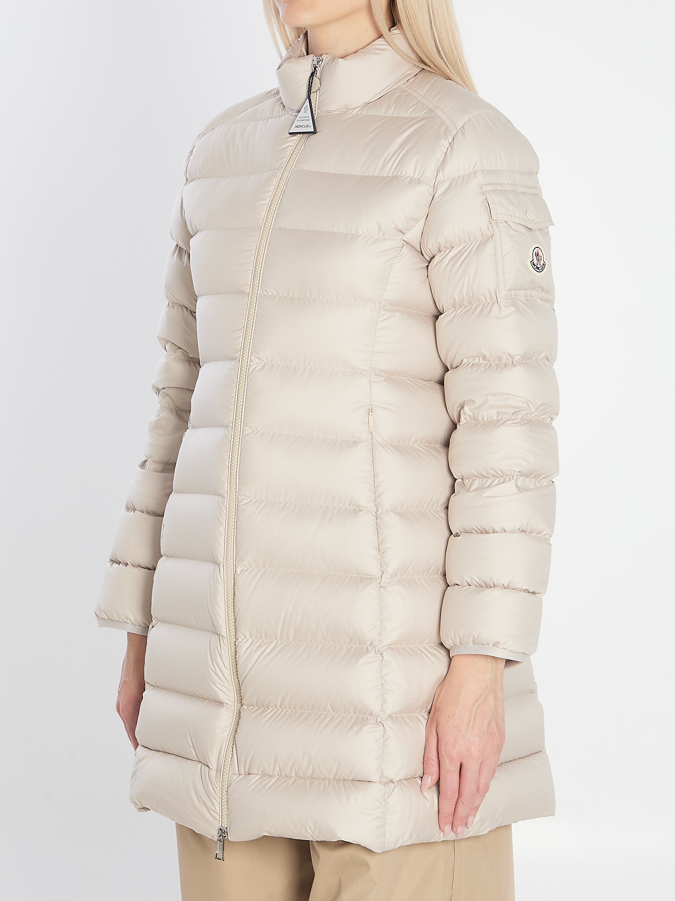 MONCLER 0 igesse midi puffer jacket 