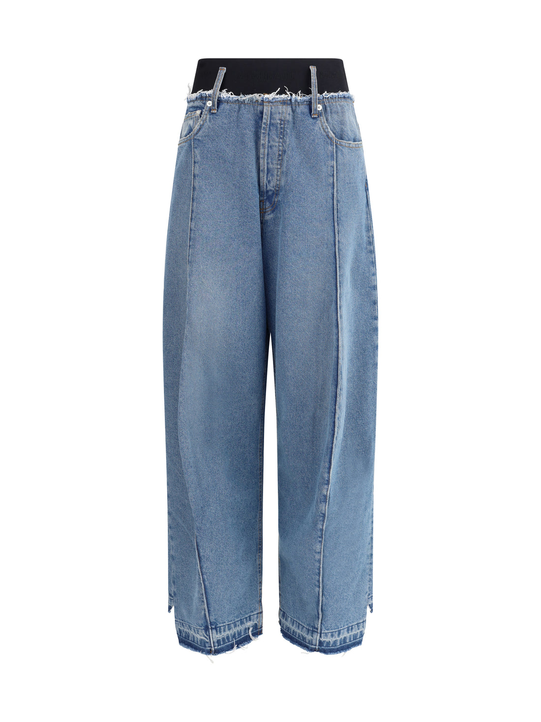 ALAIA S elastic waist jeans