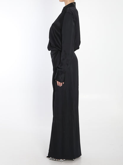 THE ATTICO 42 long shirt dress