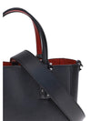 leather tote bag with spikes
