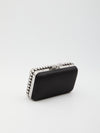 crystal clutch bag