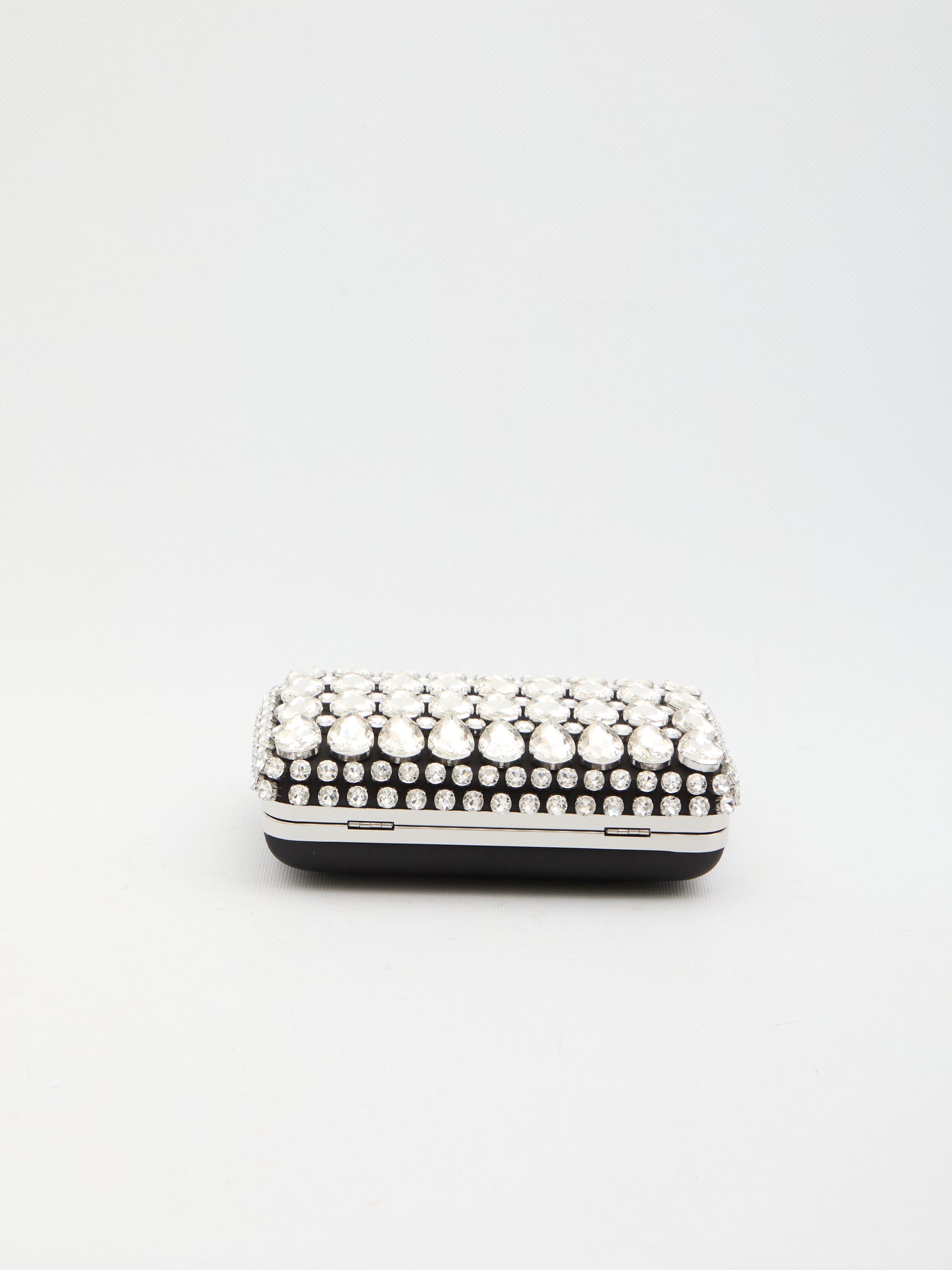 SELF PORTRAIT OS crystal clutch bag