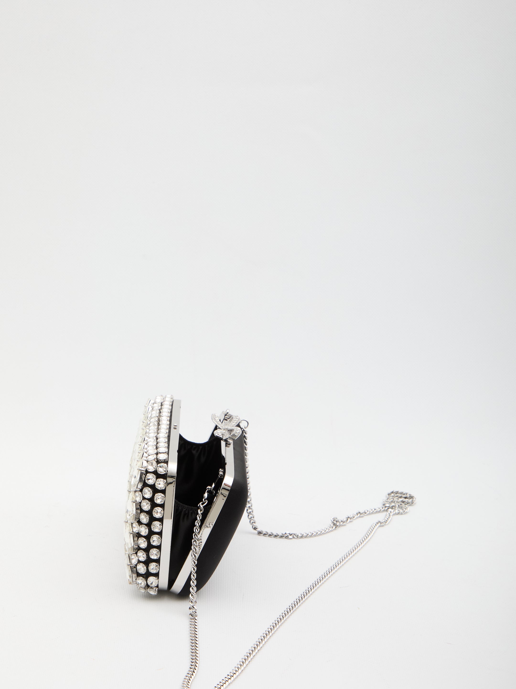 SELF PORTRAIT OS crystal clutch bag