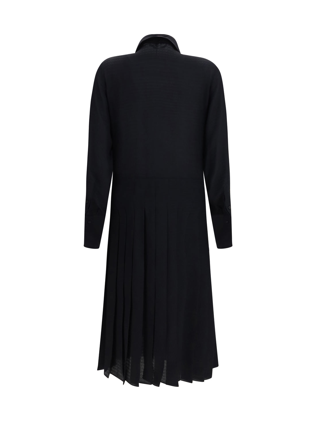 FENDI 40 long jacquard silk dress
