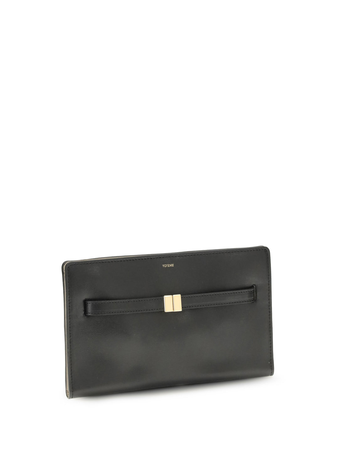 TOTEME OS belted leather crossbody bag