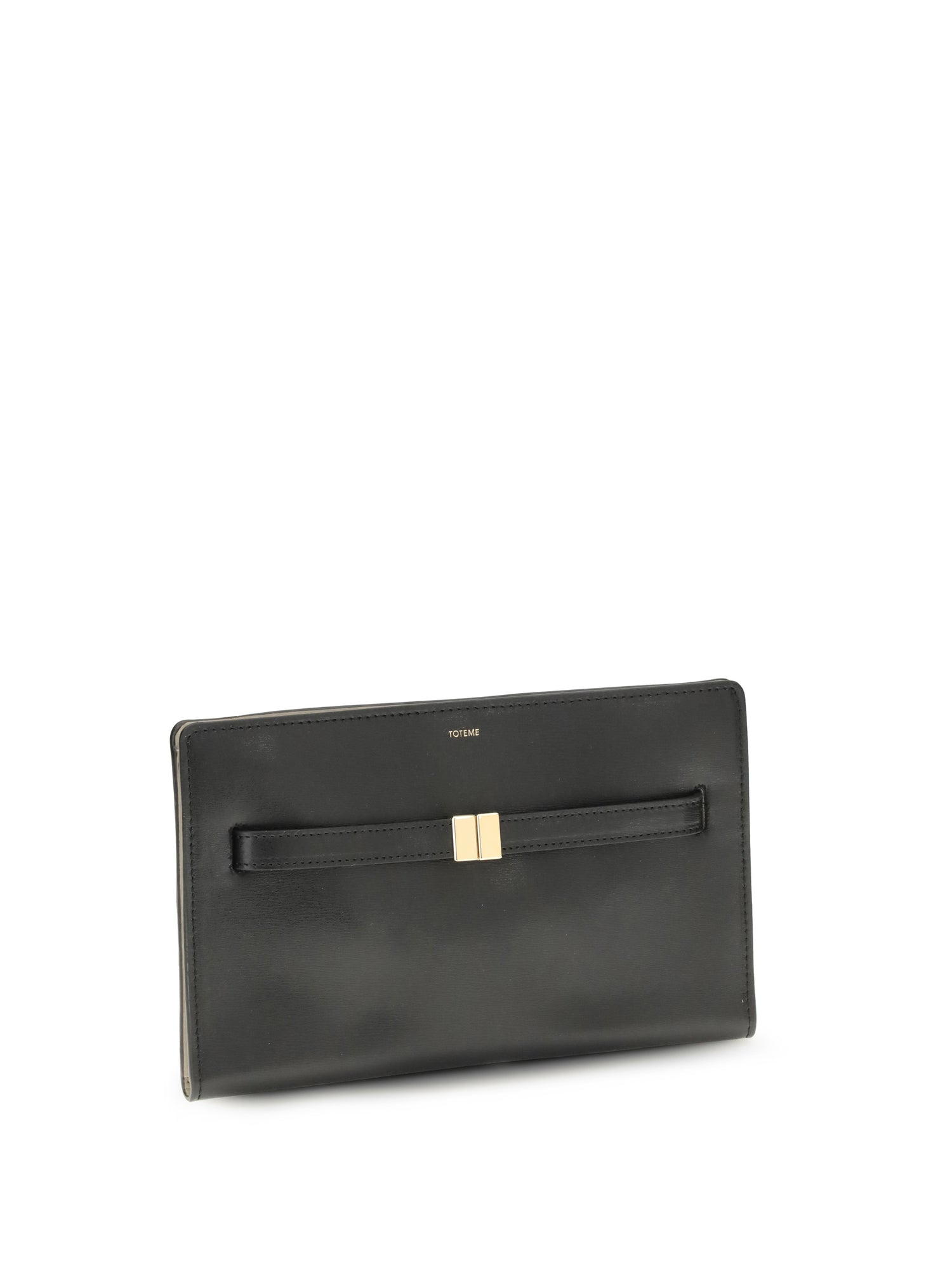 TOTEME OS belted leather crossbody bag