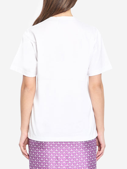 GUCCI XS cotton jersey t-shirt with embroidery