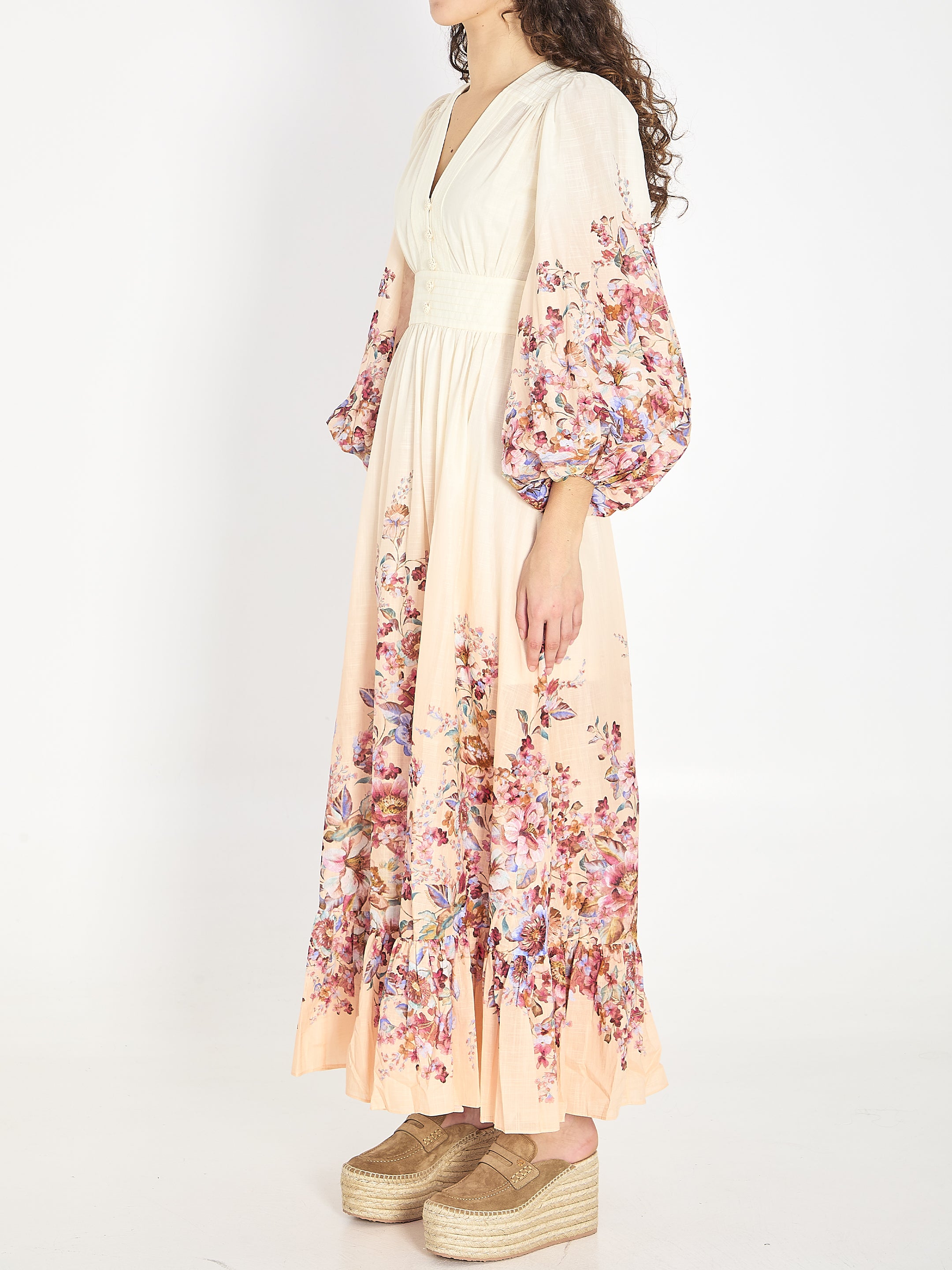 ZIMMERMANN 0 awaken plunge maxi dress