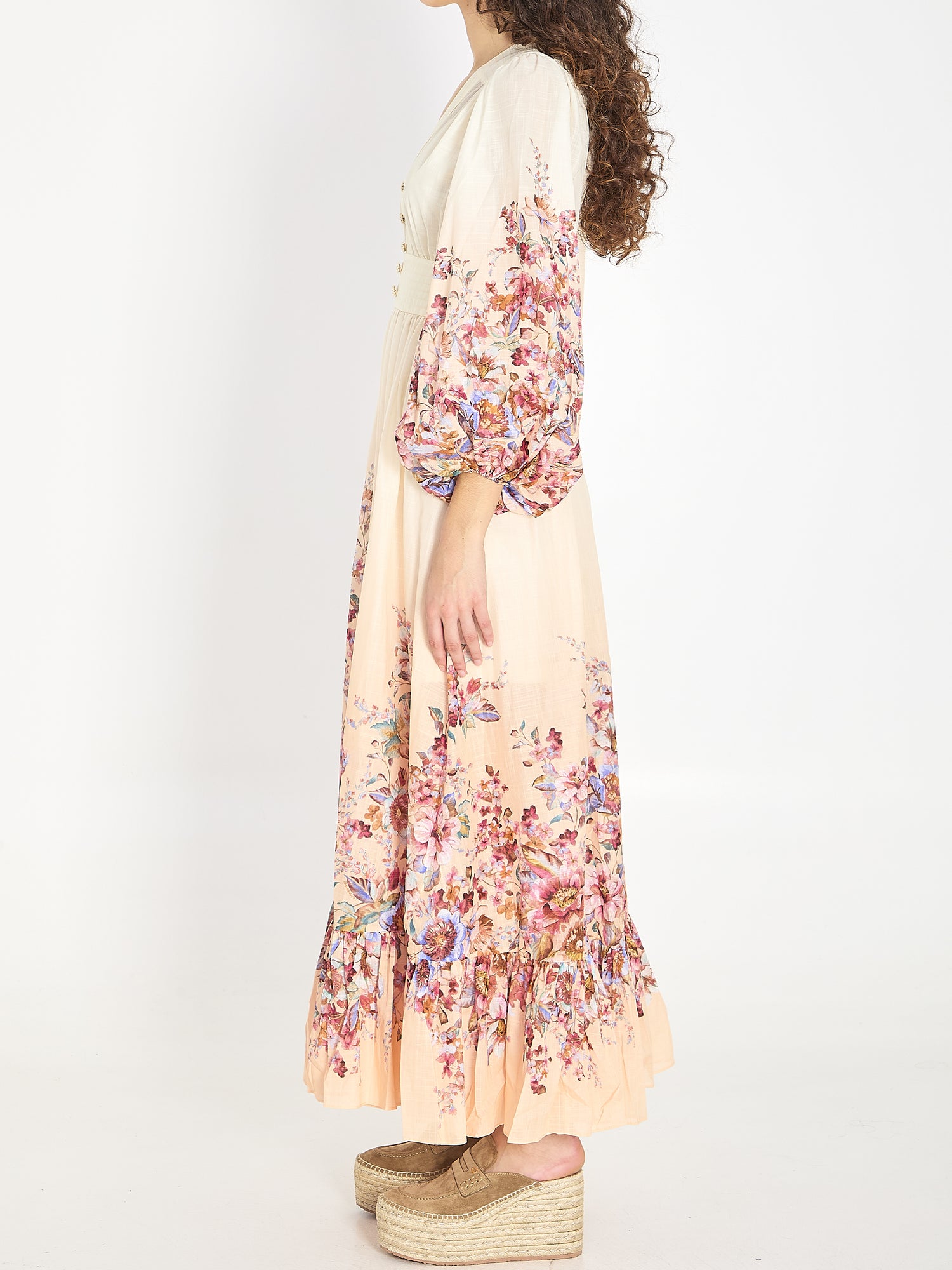 ZIMMERMANN 0 awaken plunge maxi dress